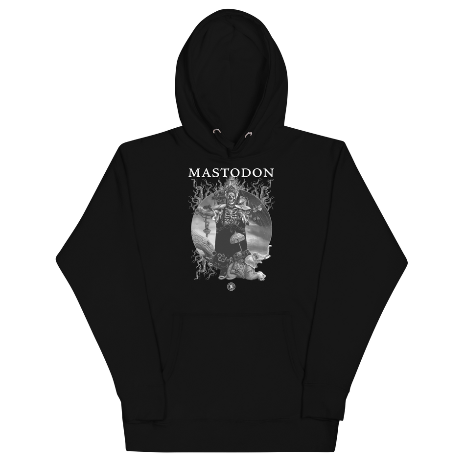 Stakes Mastodon - Winged Eagle Hoodie Black