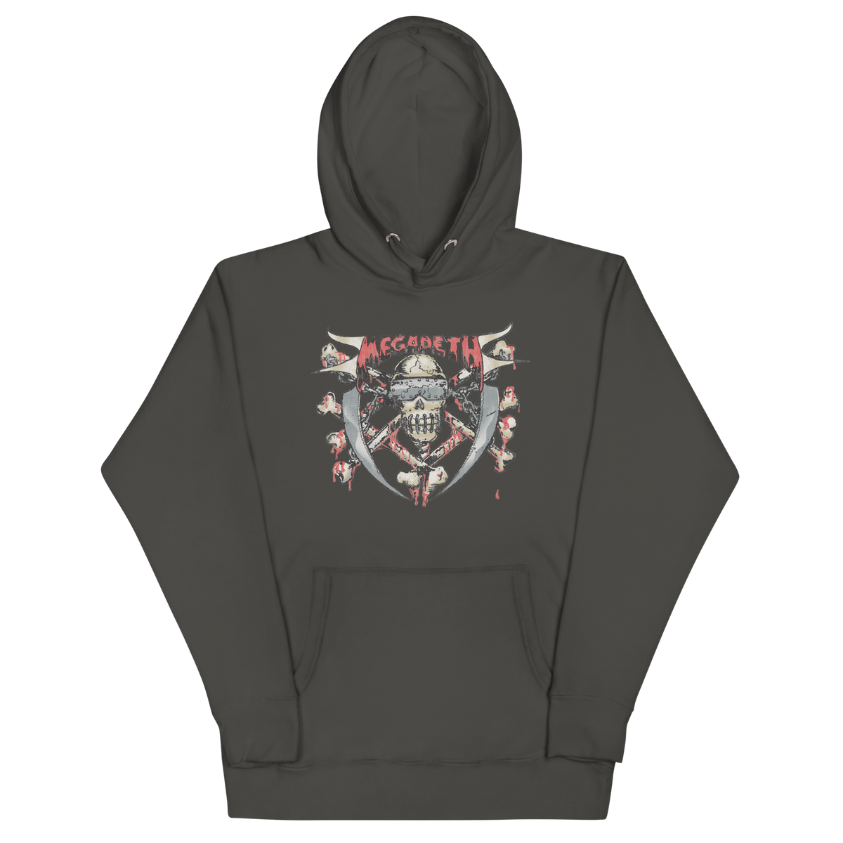 Stakes MegaDeth - Rattlehead Vic Classic Hoodie Black