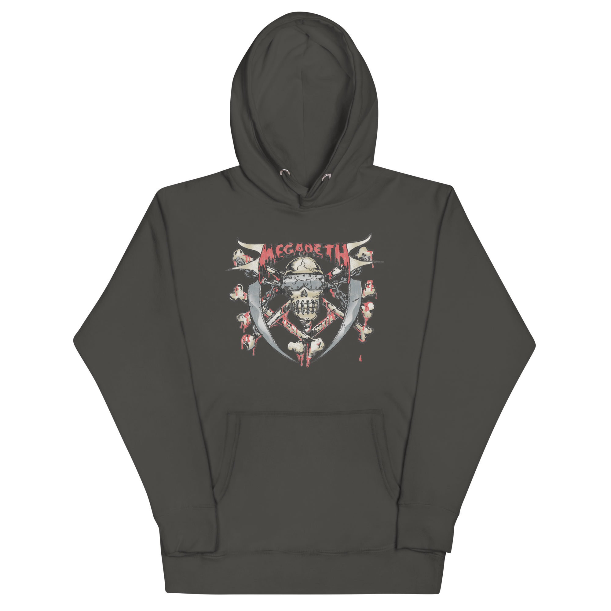 Stakes MegaDeth - Rattlehead Vic Classic Hoodie Black