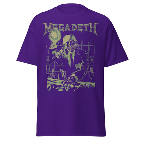 Stakes MegaDeth - See No Evil Jumbo Print T-Shirt Purple
