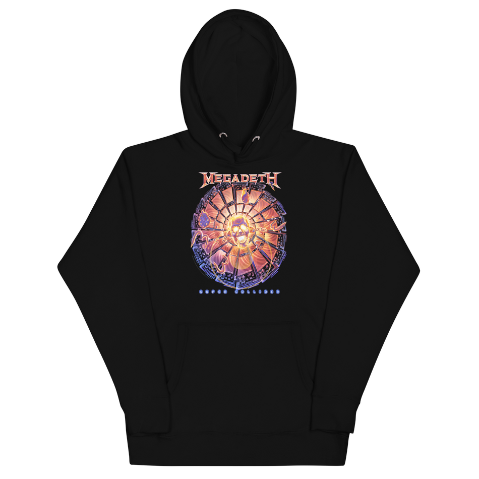 Stakes Megadeth Super Collider Classic Hoodie Black