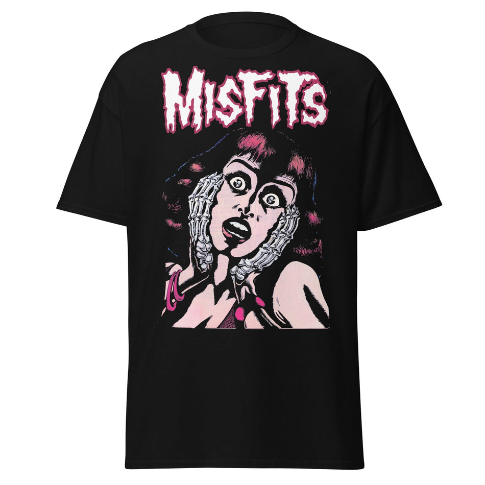 Stakes Misfits - Screaming Jumbo Print T-Shirt Black