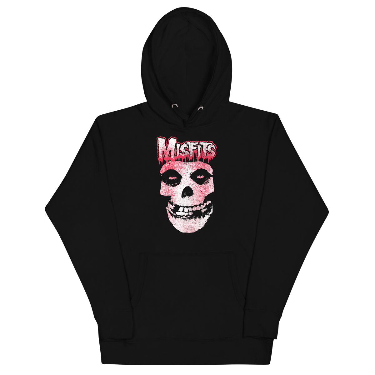 Stakes Misfits Tagged Skull Classic Hoodie Black