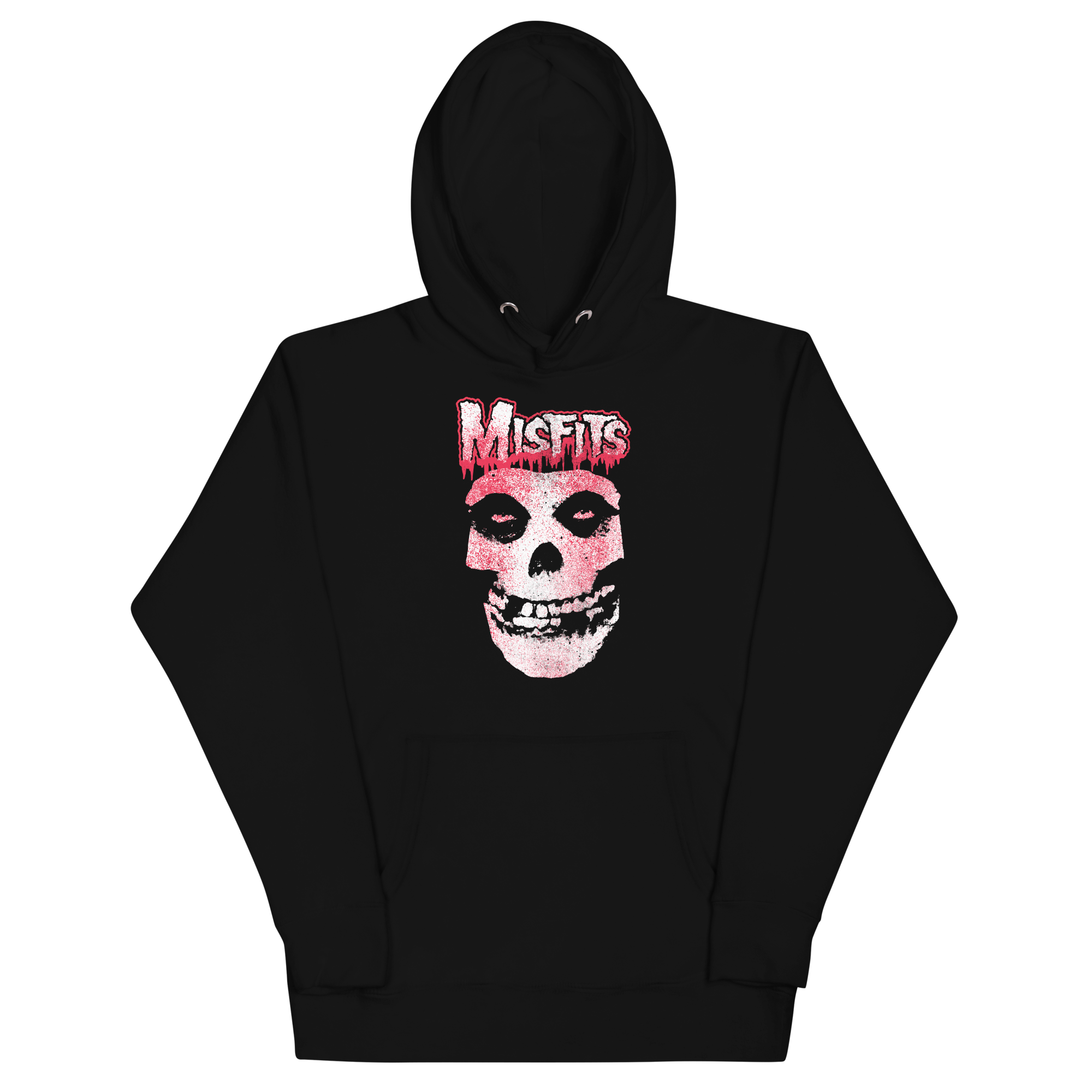 Stakes Misfits Tagged Skull Classic Hoodie Black