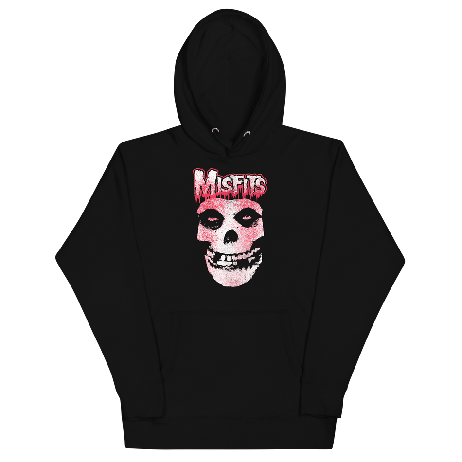 Stakes Misfits Tagged Skull Classic Hoodie Black