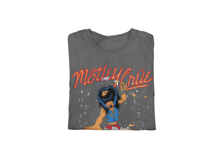 Stakes Motley Crue Allister Dome Jumbo Print T-shirt Gray