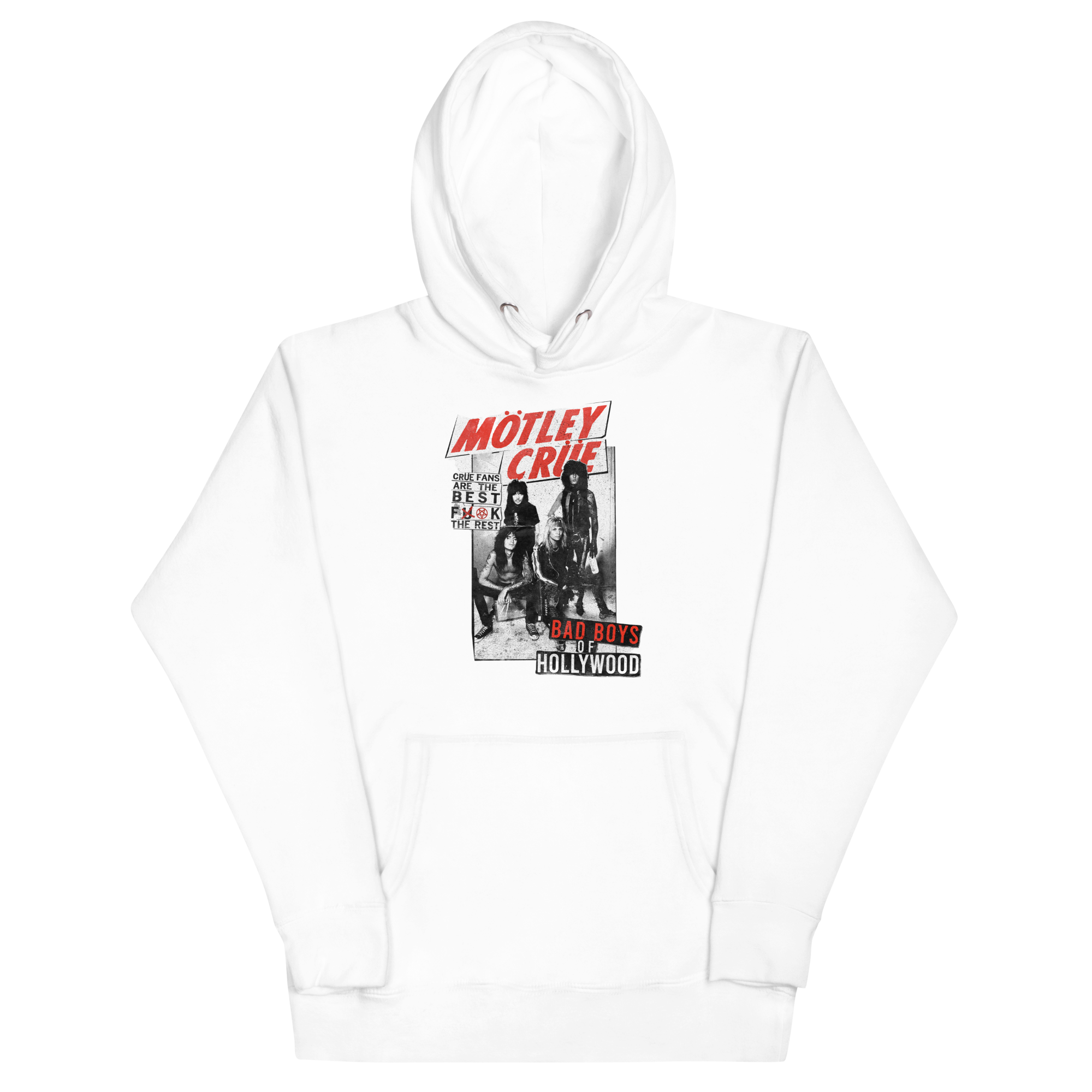 Stakes Motley Crue Crue Fans Classic Hoodie White