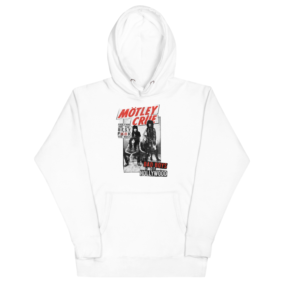 Stakes Motley Crue Crue Fans Classic Hoodie White