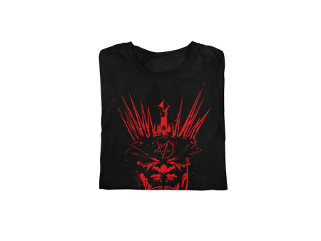 Stakes Motley Crue - Mind Blown Jumbo Print T-Shirt Black