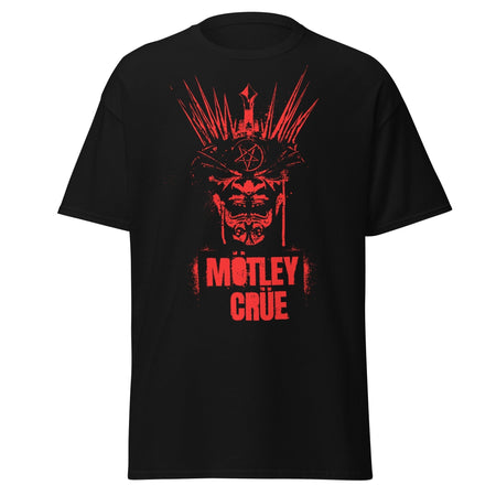 Stakes Motley Crue - Mind Blown Jumbo Print T-Shirt Black