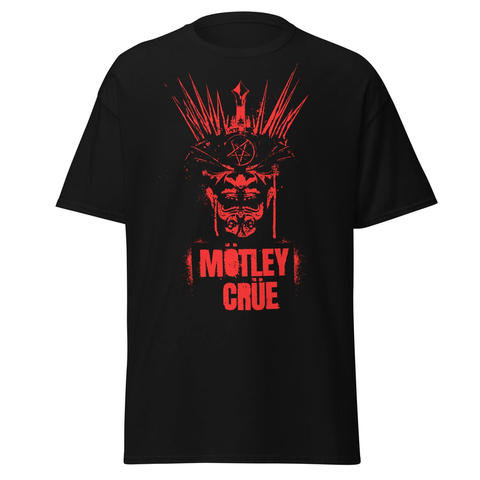 Stakes Motley Crue - Mind Blown Jumbo Print T-Shirt Black