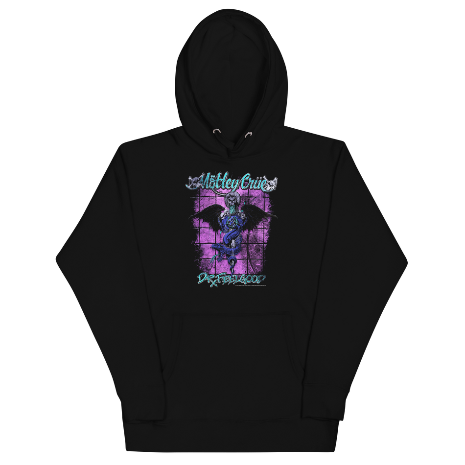 Stakes Motley Crue Pop Dr. Feelgood Classic Hoodie Black