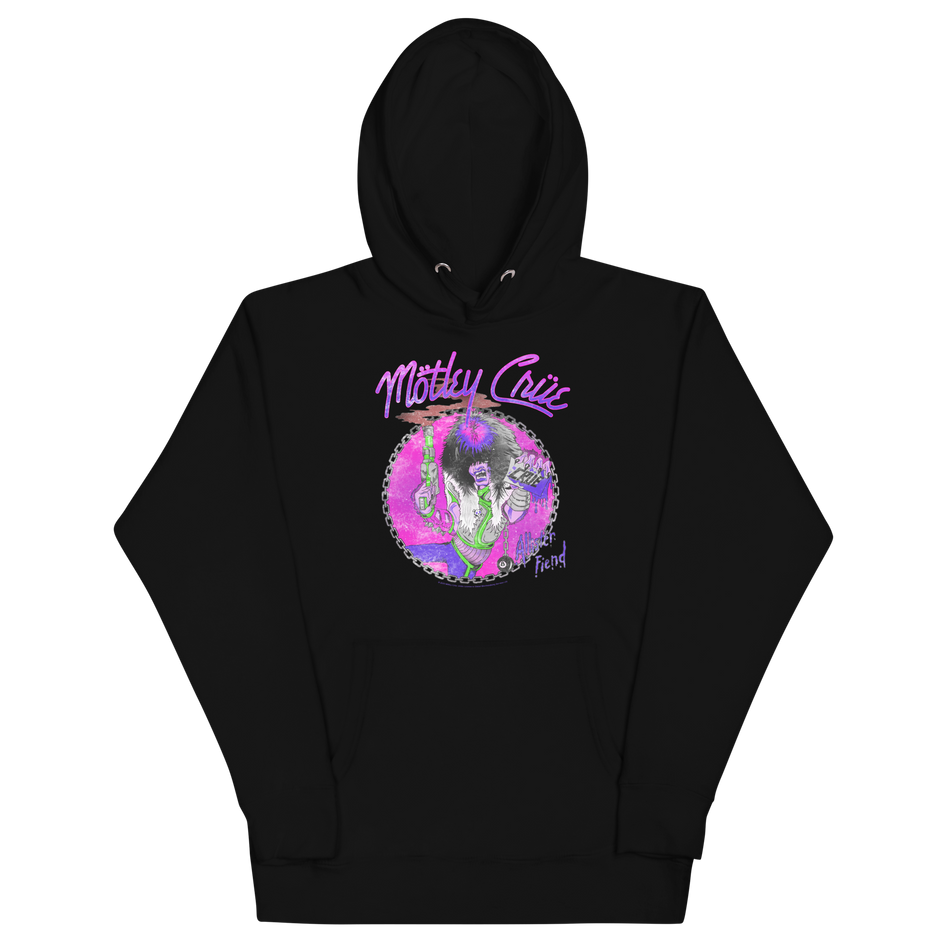 Stakes Motley Crue Purple Allister Classic Hoodie Black