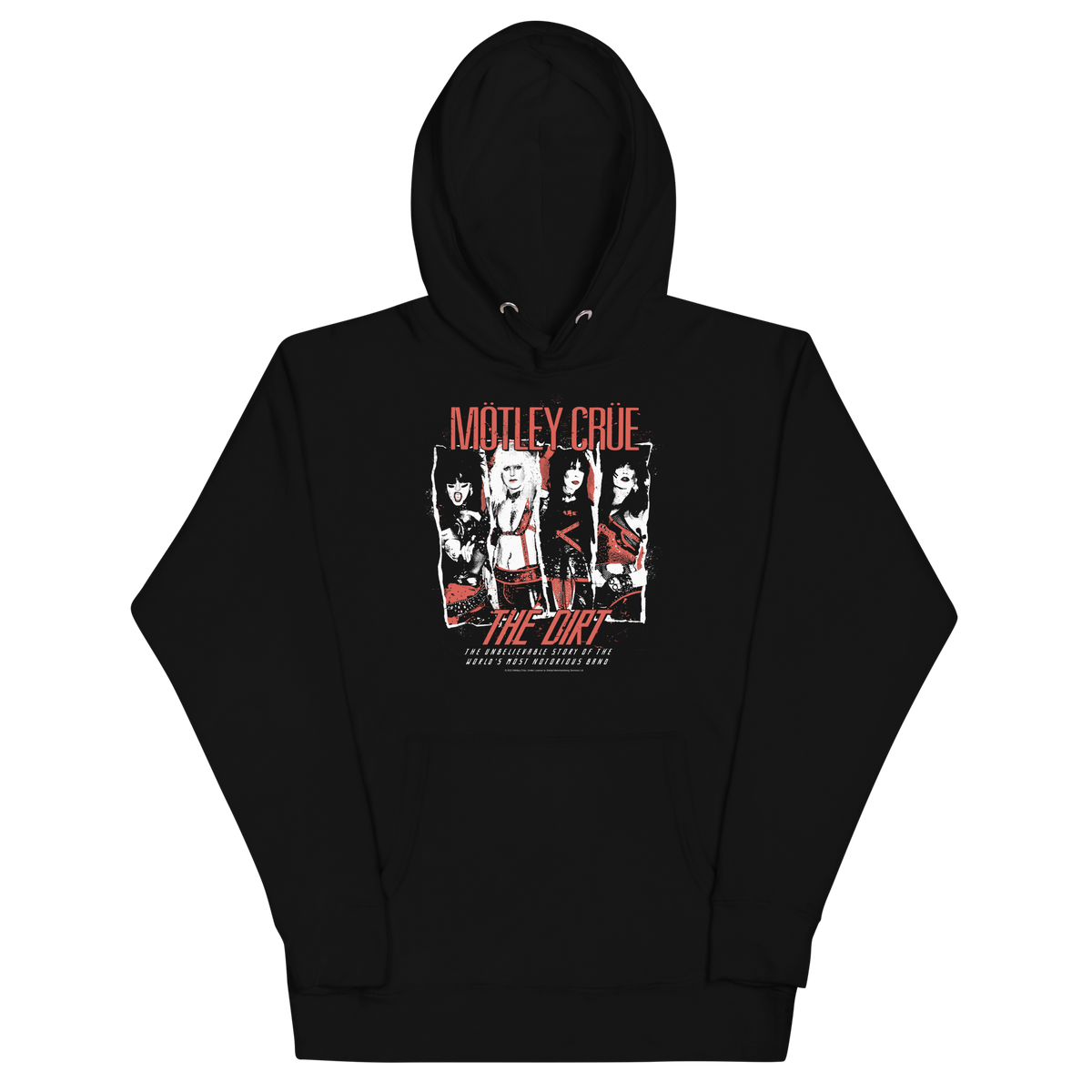 Stakes Motley Crue The Dirt Classic Hoodie Black