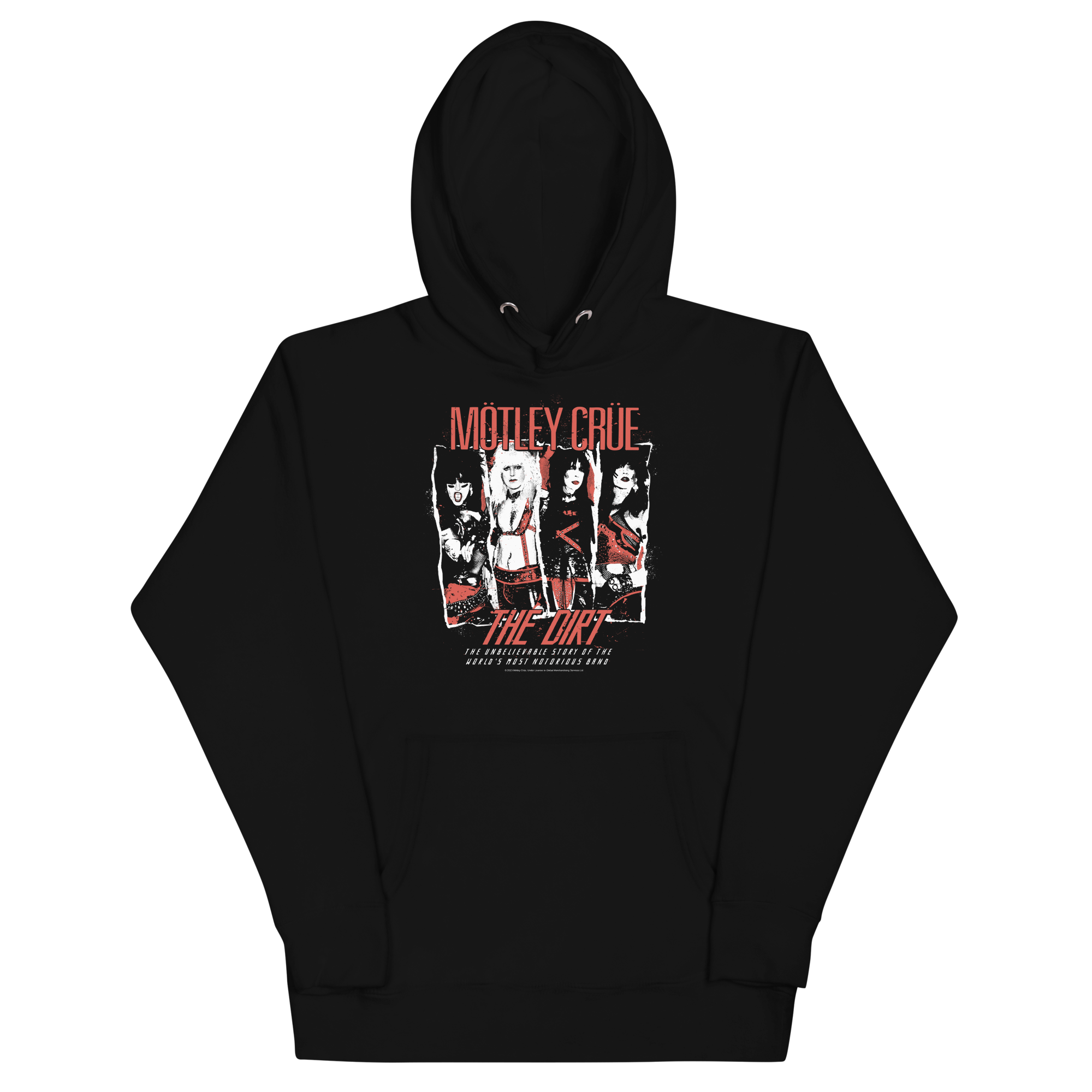 Stakes Motley Crue The Dirt Classic Hoodie Black