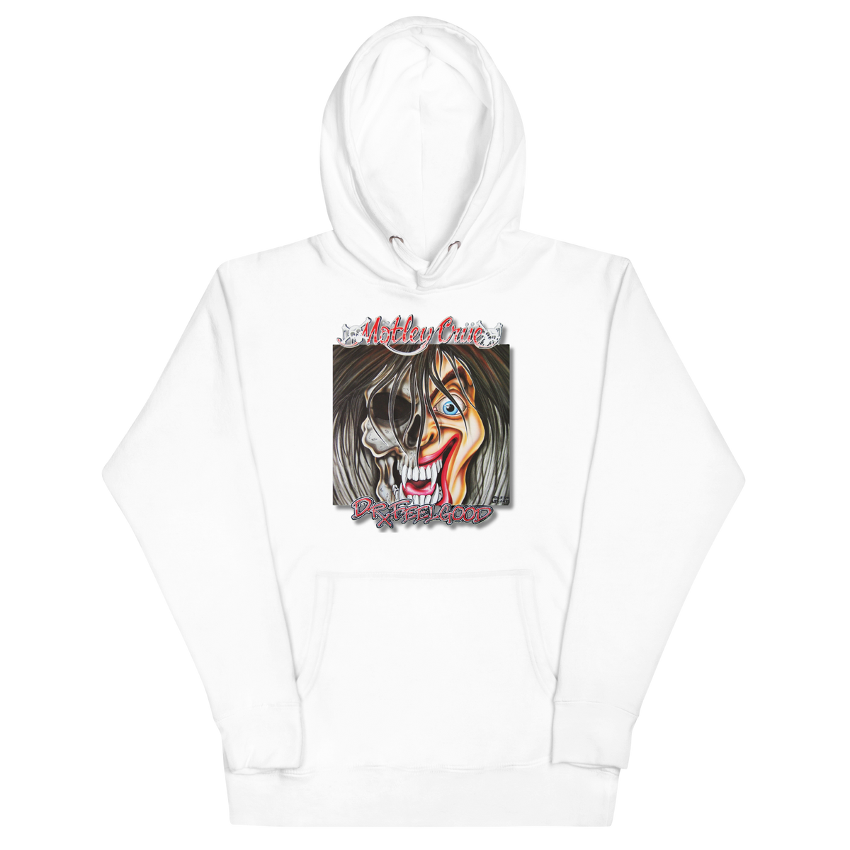 Stakes Motley Crue - Vintage Dr. Feelgood Classic Hoodie White
