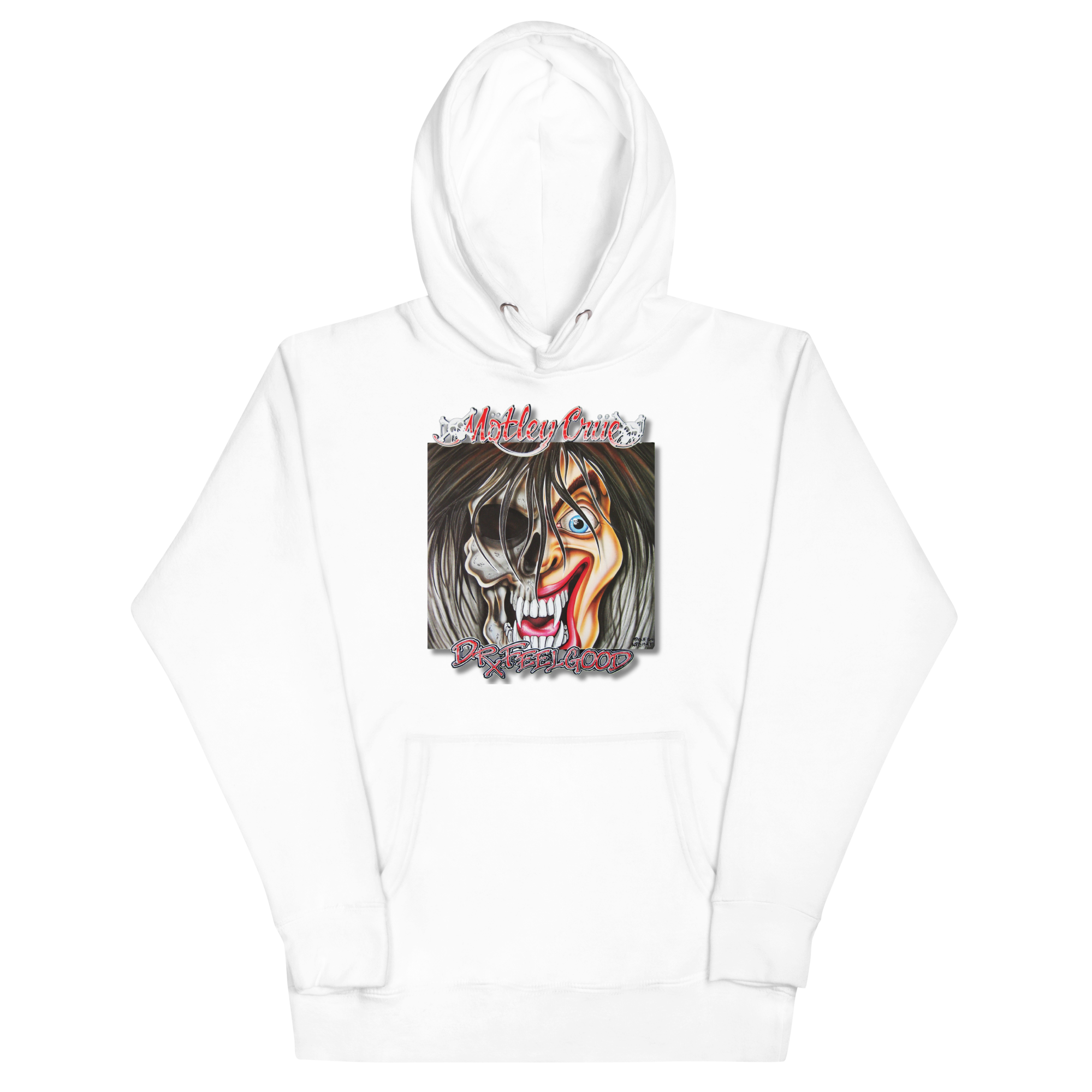 Stakes Motley Crue - Vintage Dr. Feelgood Classic Hoodie White