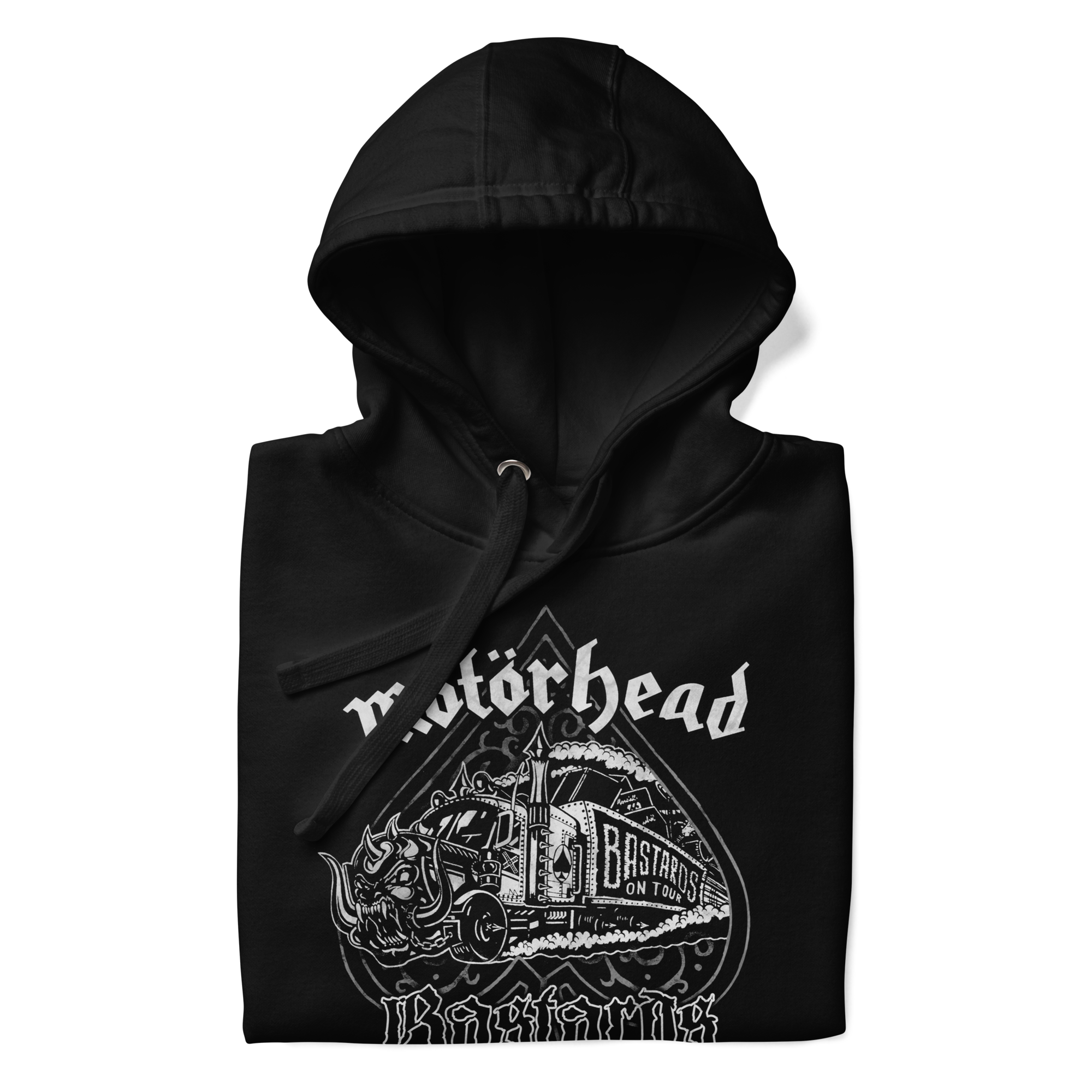 Stakes Motorhead Bastards Hoodie Black