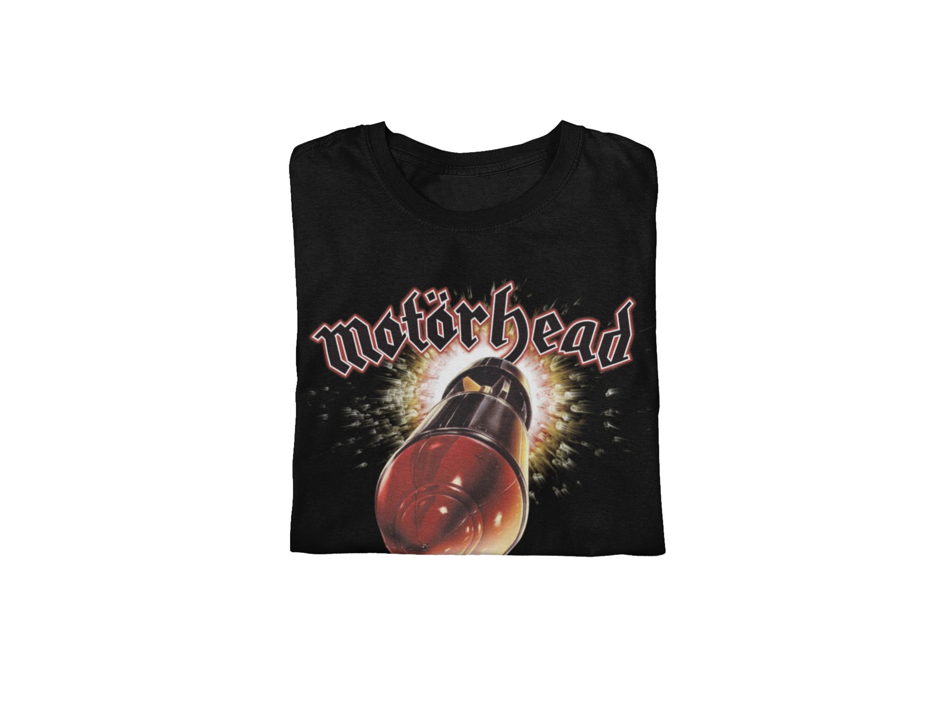 Stakes Motorhead - Big Bomber Jumbo Print T-Shirt Black