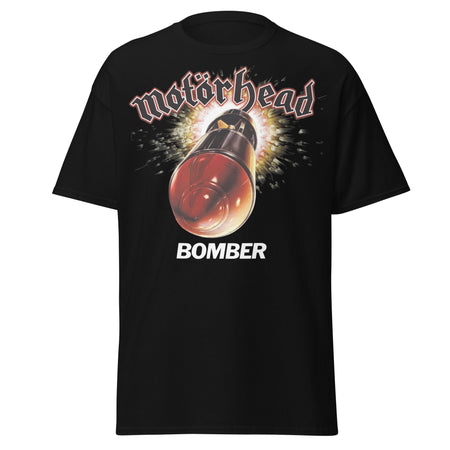 Stakes Motorhead - Big Bomber Jumbo Print T-Shirt Black