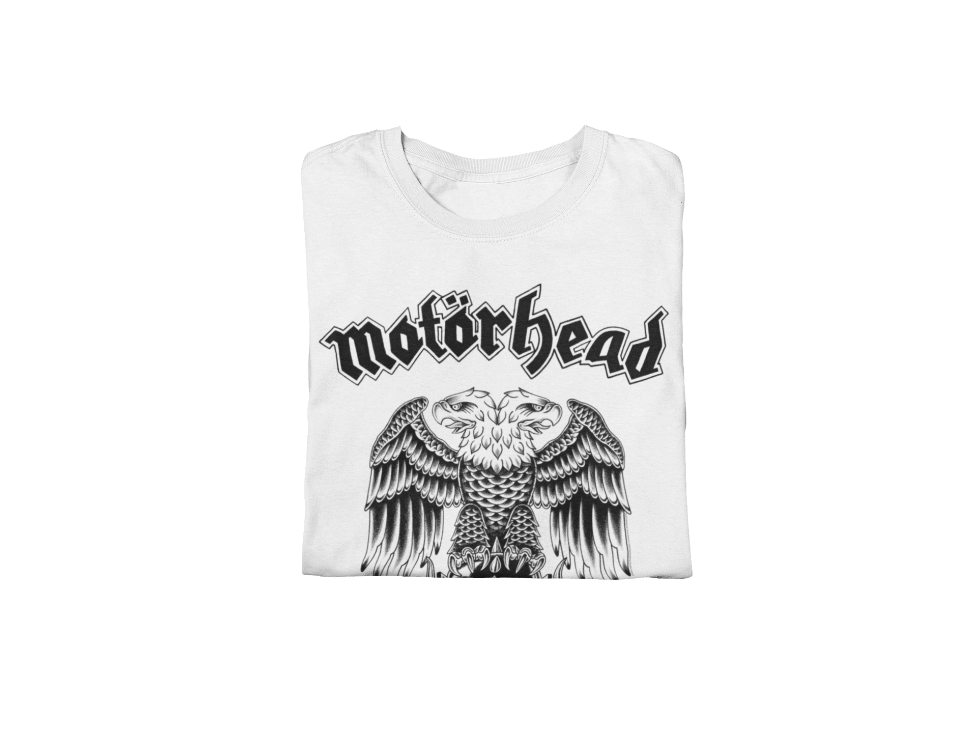 Stakes Motorhead - Double Eagle Jumbo Print T-Shirt White