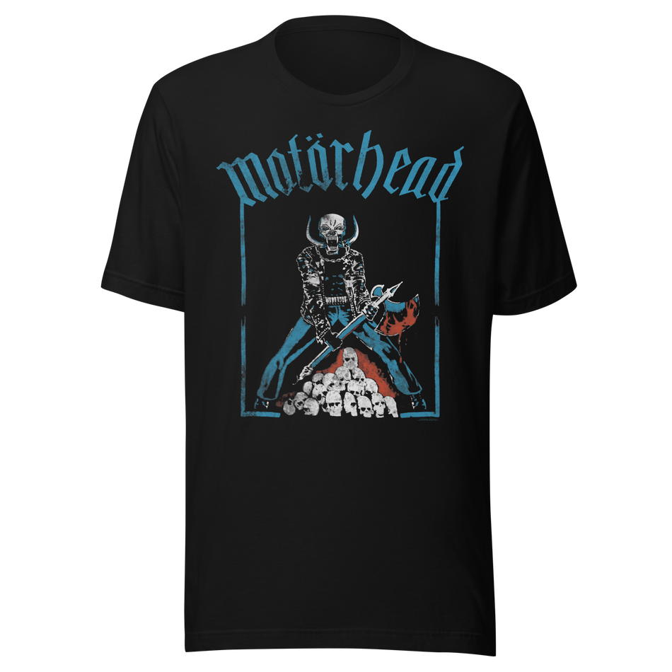 Stakes Motorhead - Everything Louder Jumbo Print T-Shirt Black