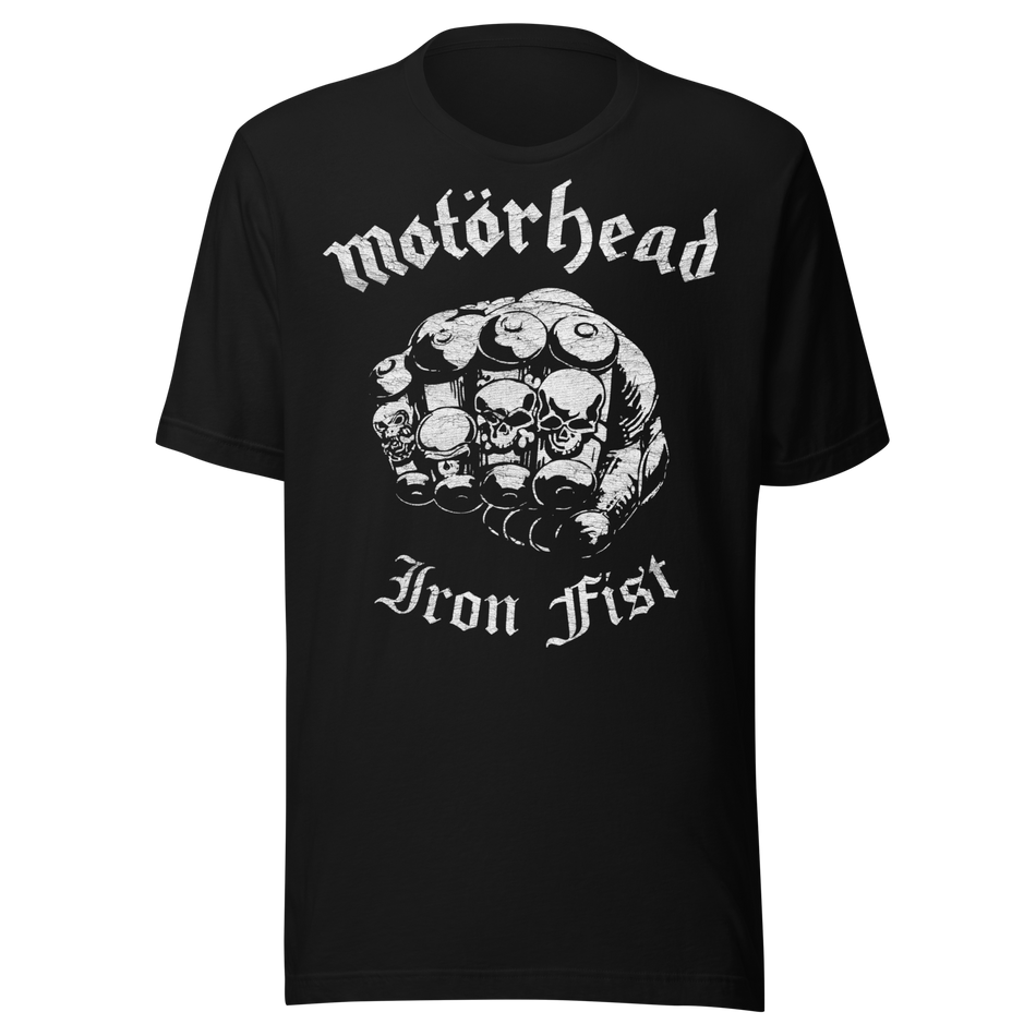 Stakes Motorhead Iron Fist Vintage T-Shirt Black