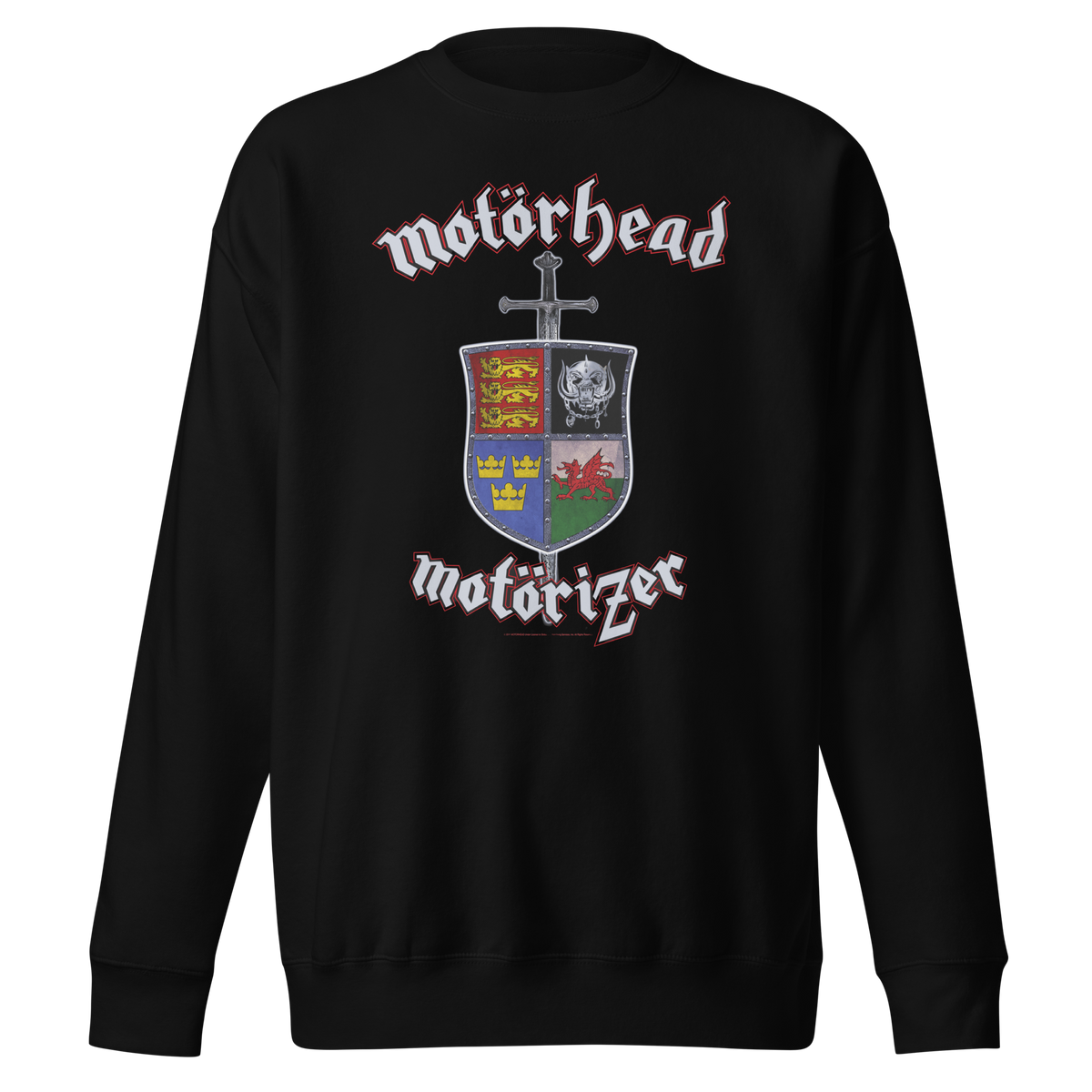 Stakes Motorhead - Motorizer Jumbo Print Sweatshirt Black