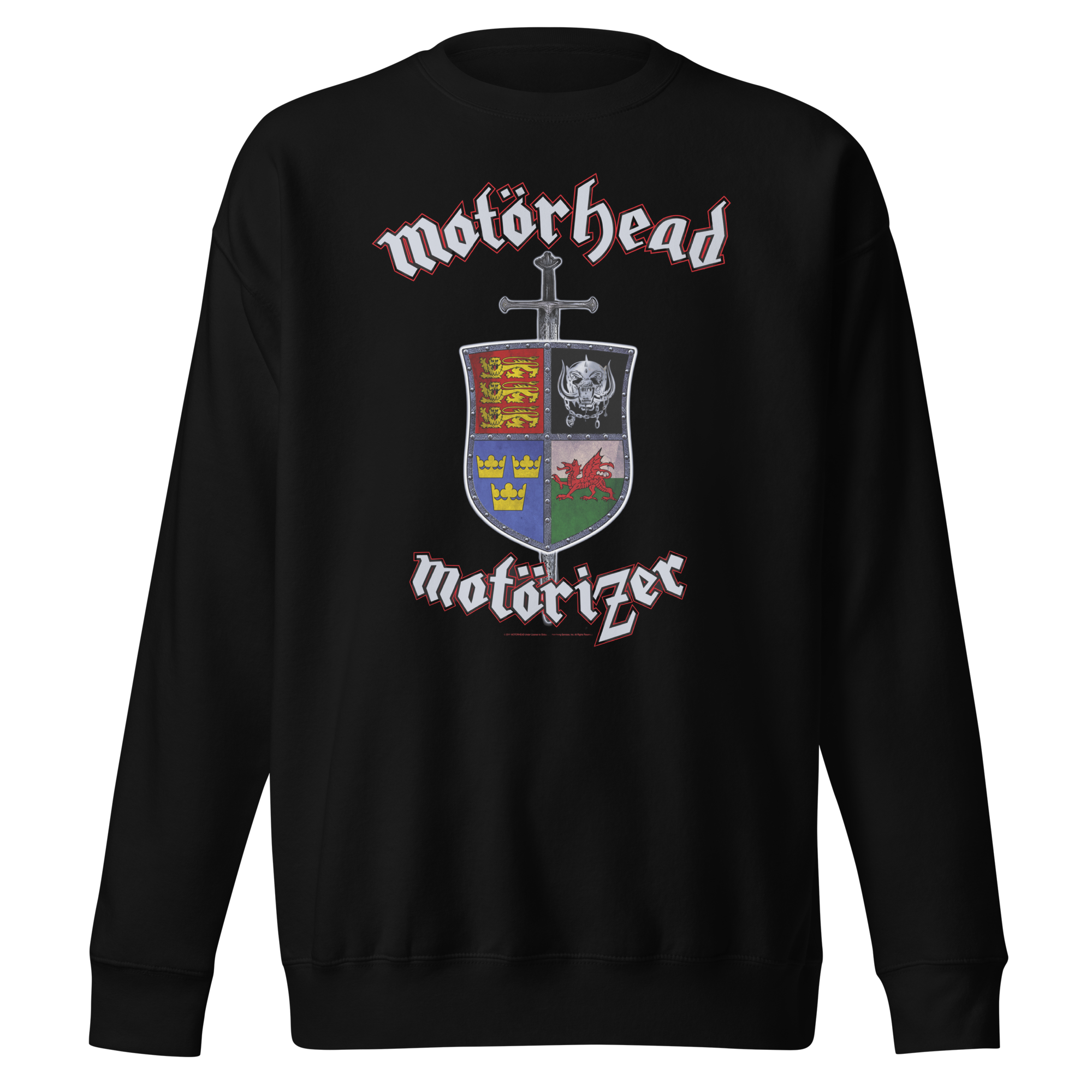 Stakes Motorhead - Motorizer Jumbo Print Sweatshirt Black