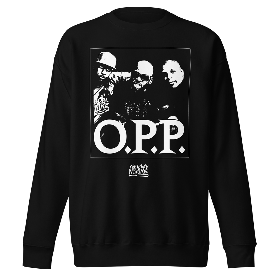 Stakes Naughty by Nature O.P.P. Jumbo Print Sweatshirt Black