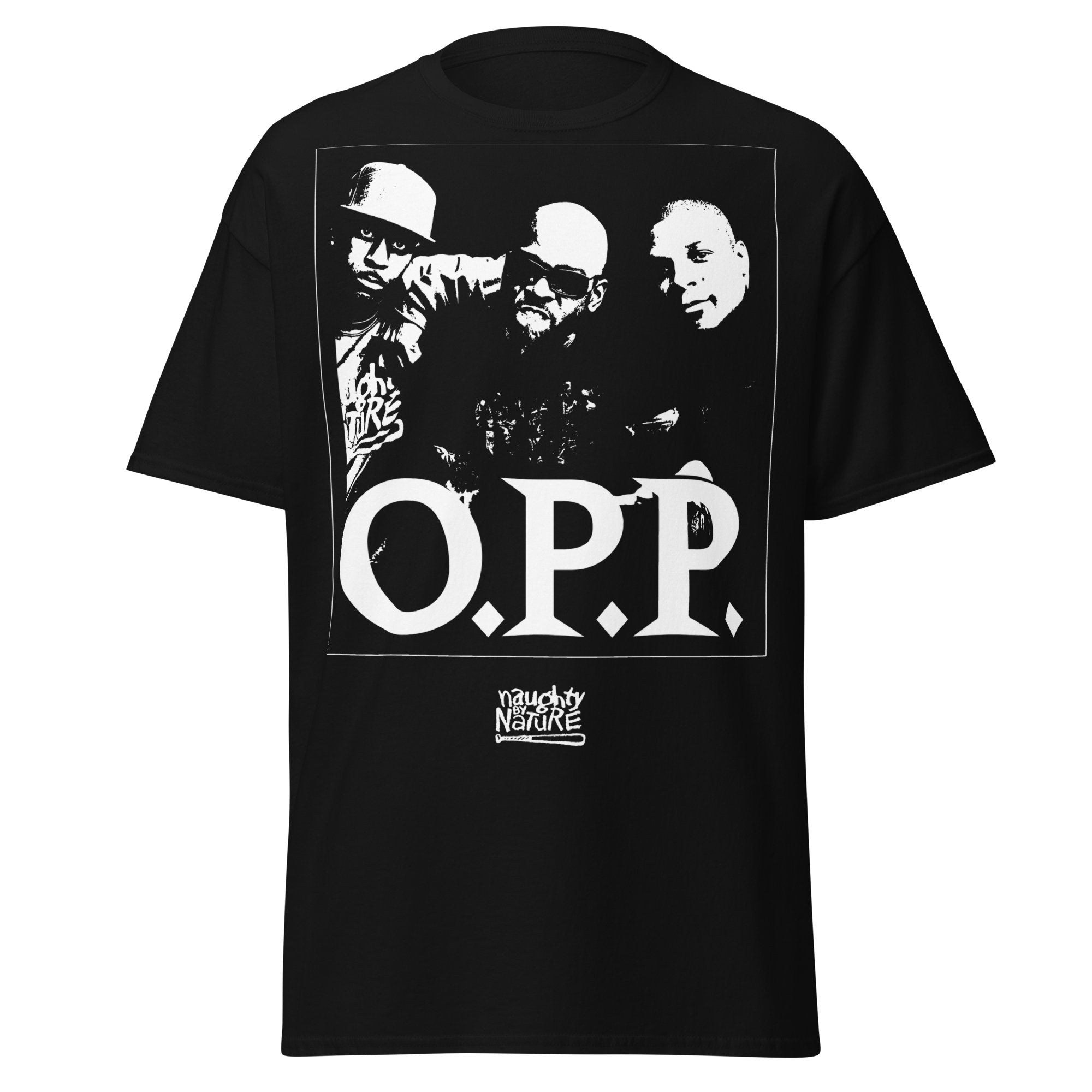 Stakes Naughty by Nature O.P.P. Jumbo Print T-Shirt Black