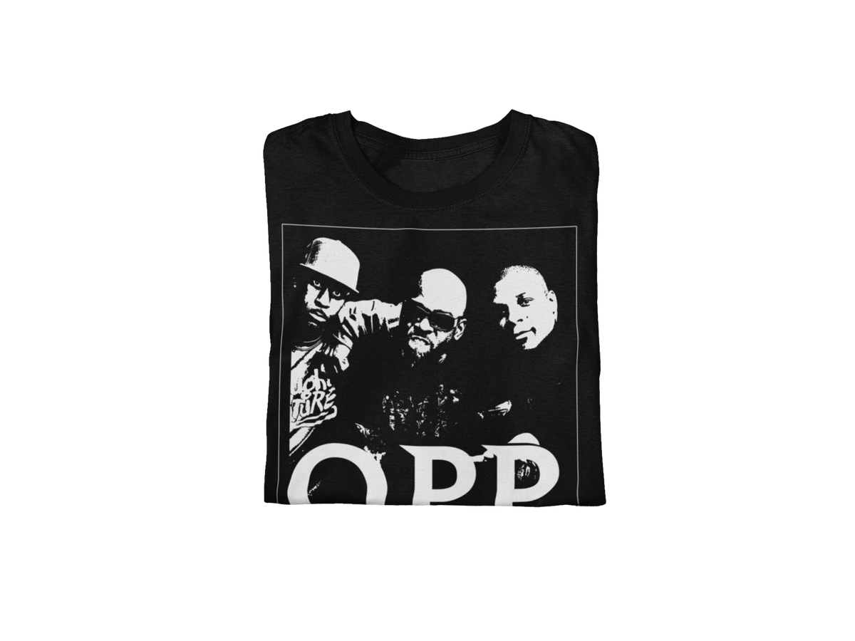 Stakes Naughty by Nature O.P.P. Jumbo Print T-Shirt Black