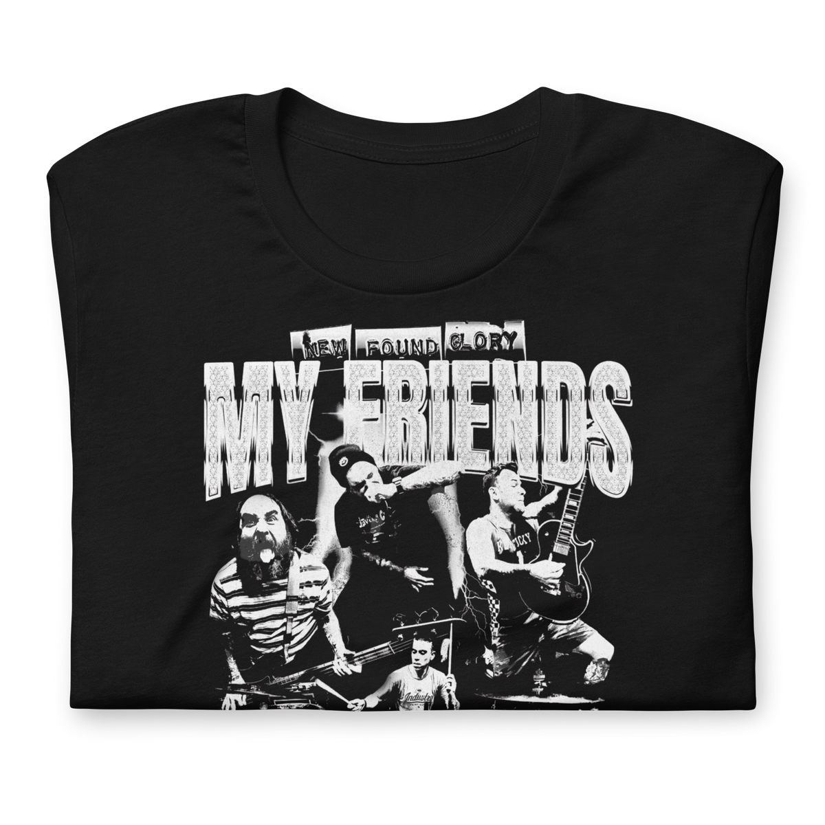 Stakes New Found Glory My Friends Over You T-Shirt Black