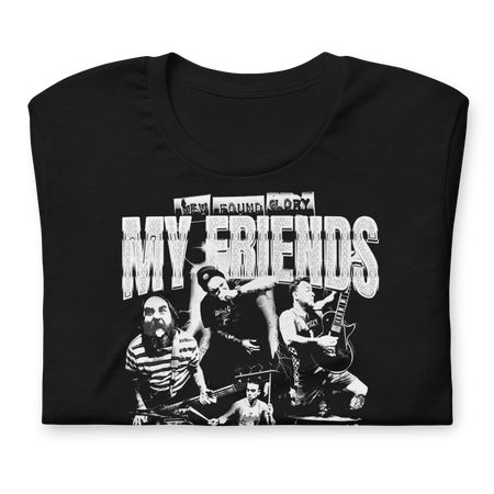 Stakes New Found Glory My Friends Over You T-Shirt Black