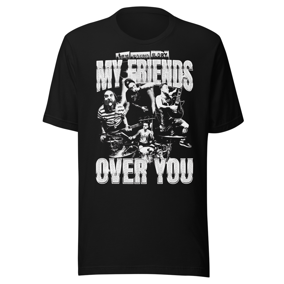 Stakes New Found Glory My Friends Over You T-Shirt Black