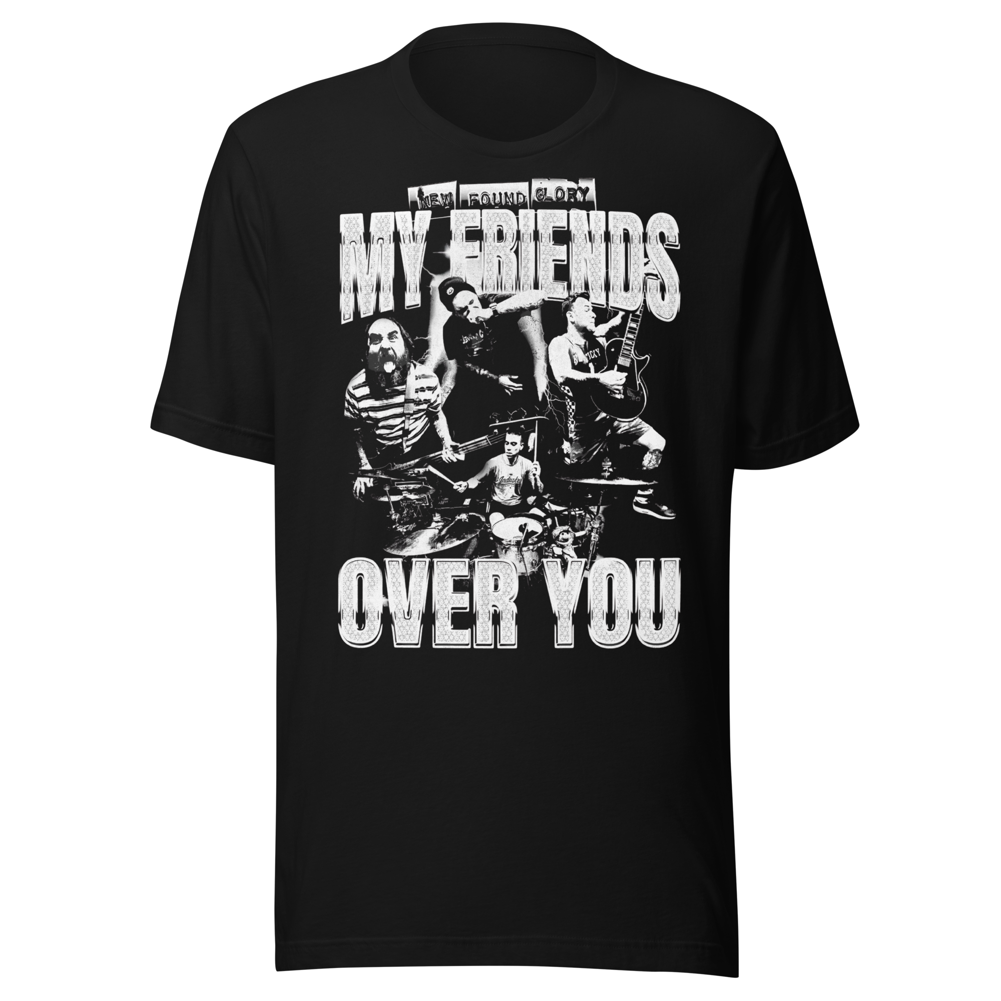 Stakes New Found Glory My Friends Over You T-Shirt Black