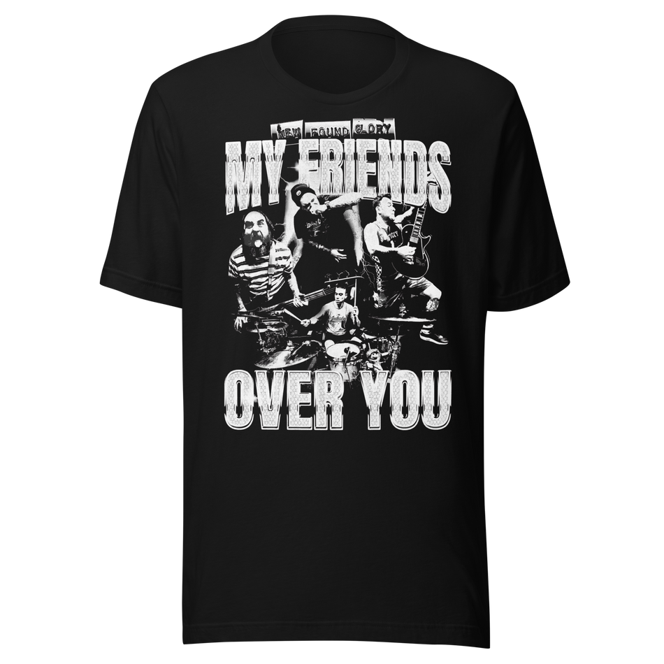 Stakes New Found Glory My Friends Over You T-Shirt Black