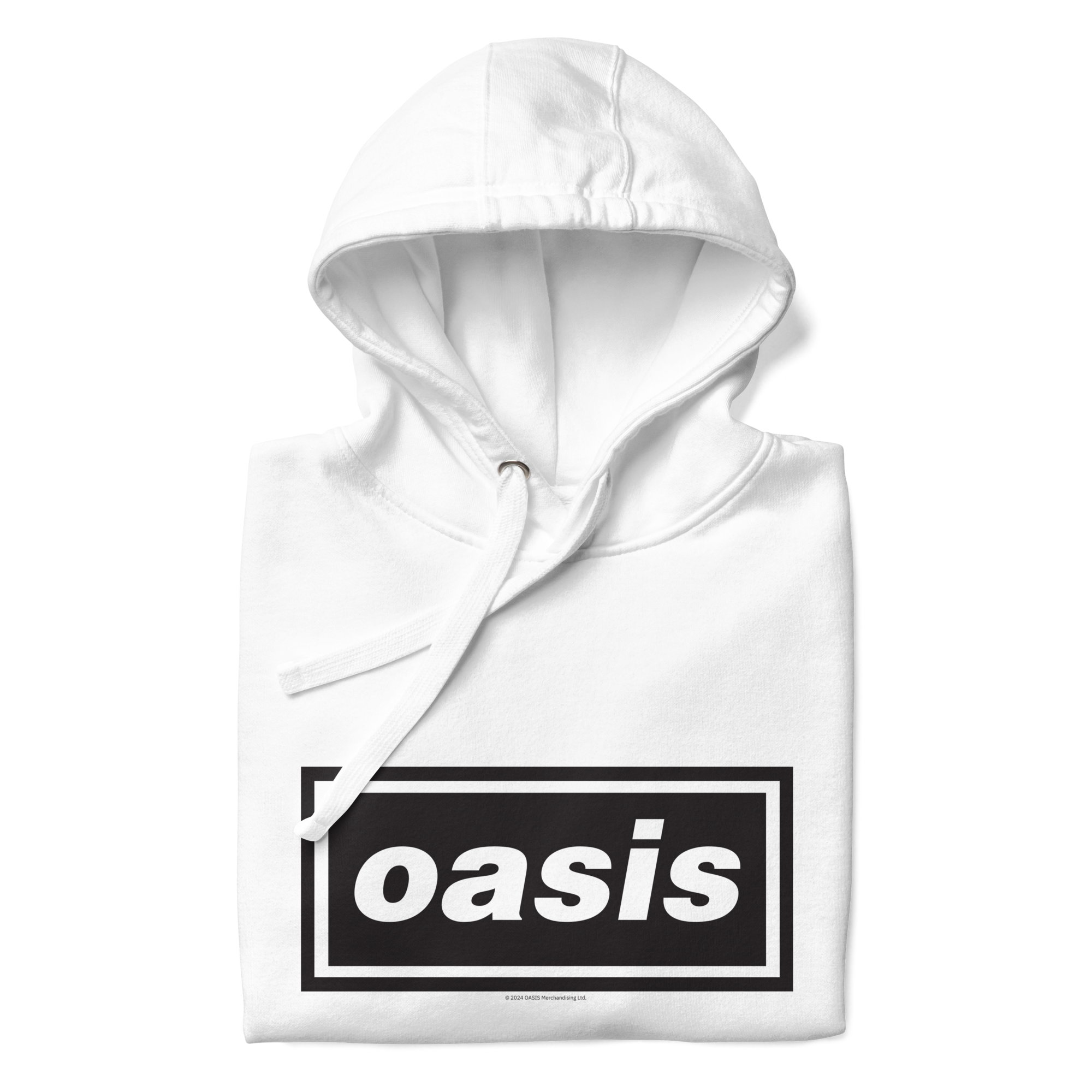 Stakes Oasis Logo Classic Hoodie White