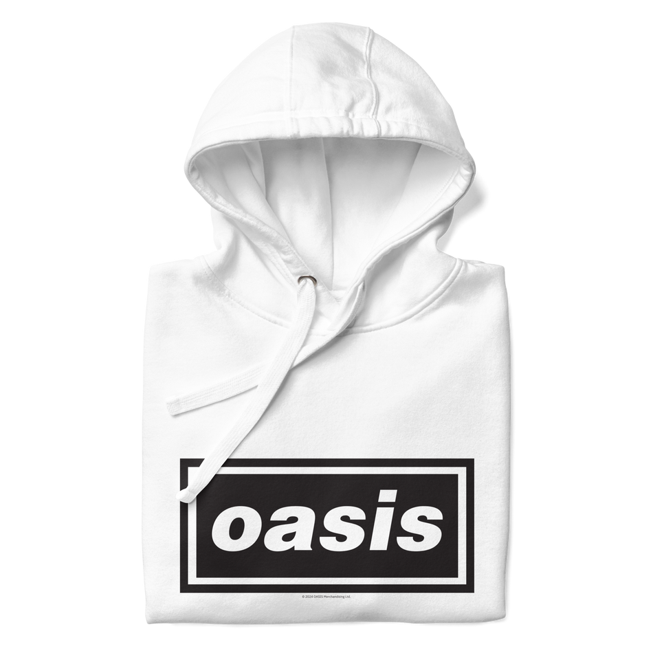 Stakes Oasis Logo Classic Hoodie White