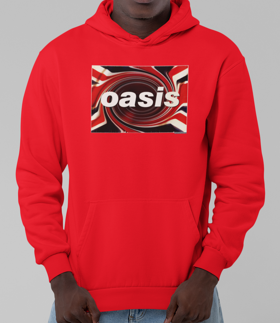 Stakes Oasis Union Jack Classic Hoodie Red