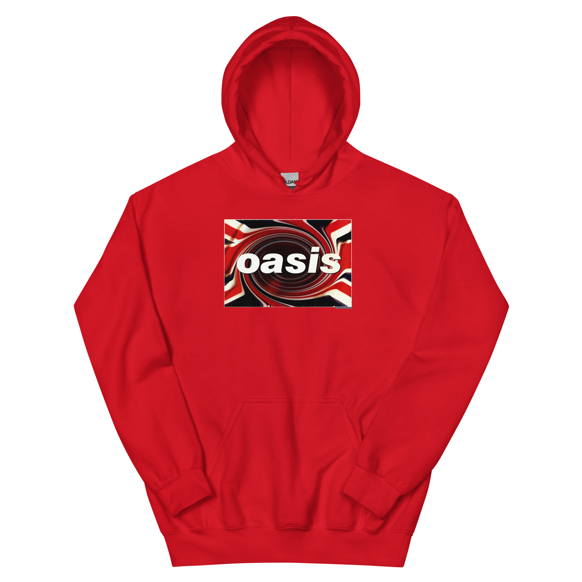 Stakes Oasis Union Jack Hoodie Red