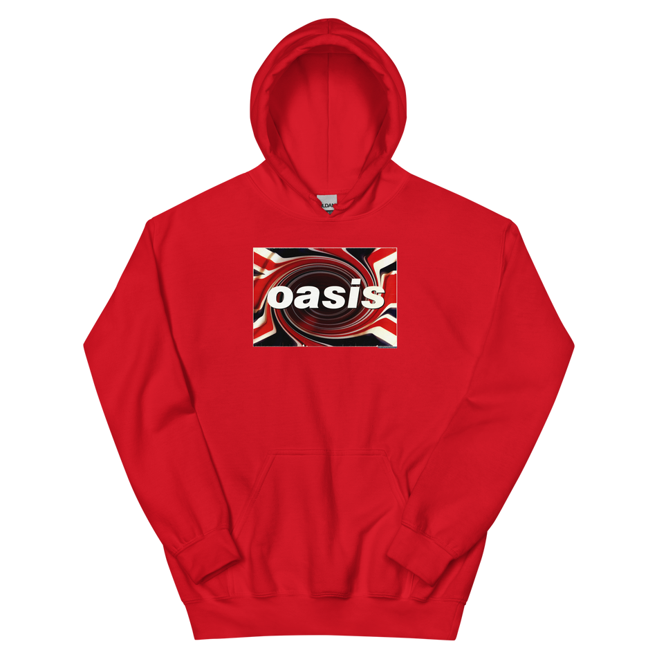 Stakes Oasis Union Jack Hoodie Red