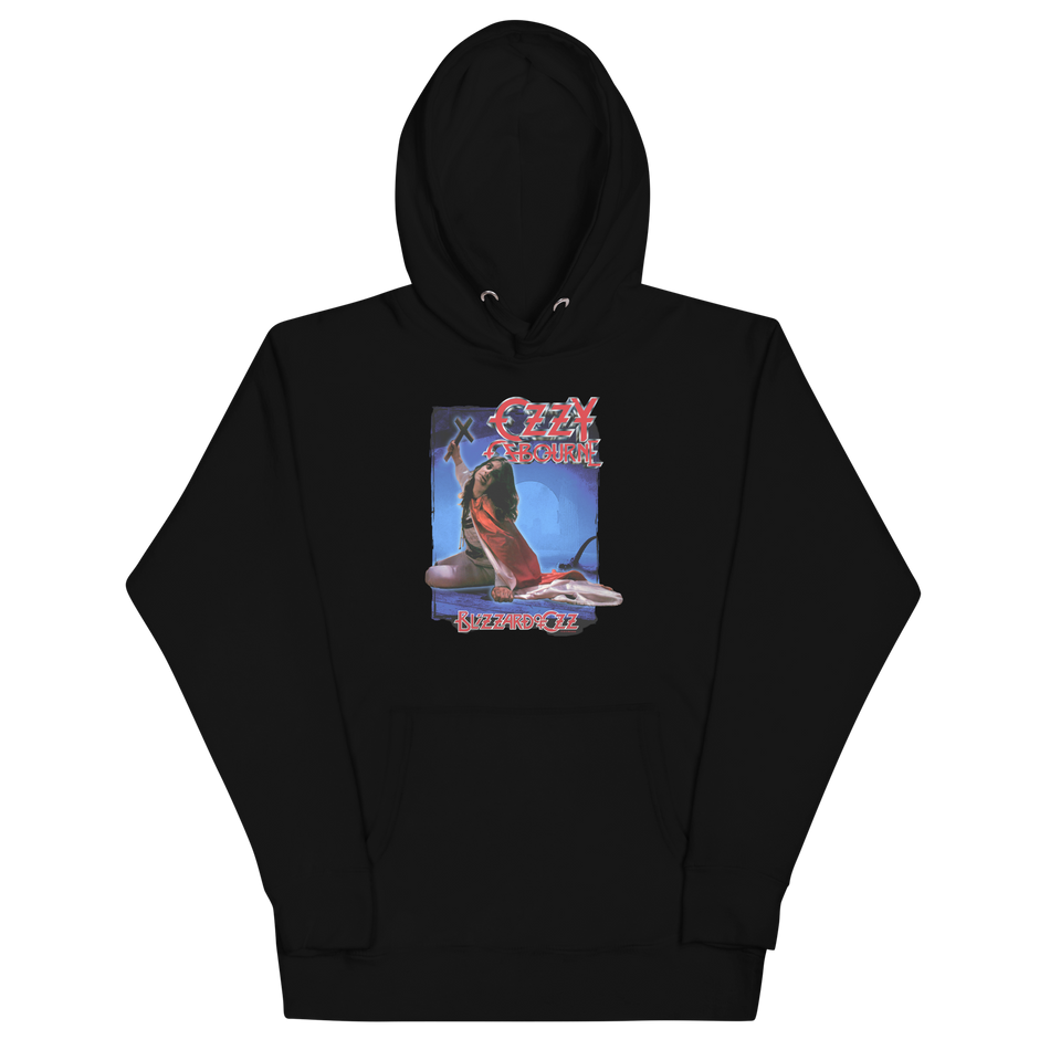 Stakes Ozzy Osbourne Blizzard of Oz Classic Hoodie Black