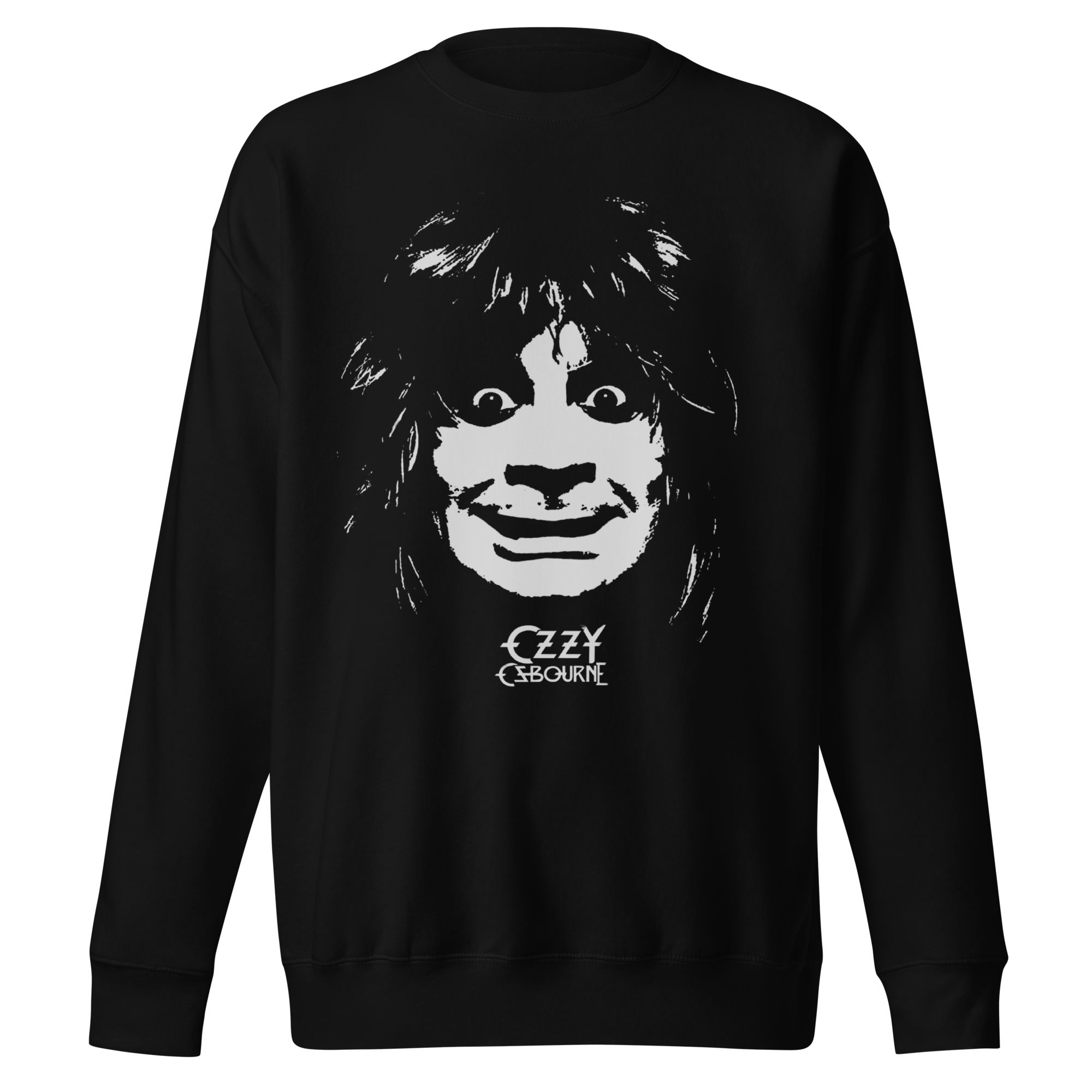 Stakes Ozzy Osbourne - Hello Jumbo Print Sweatshirt Black