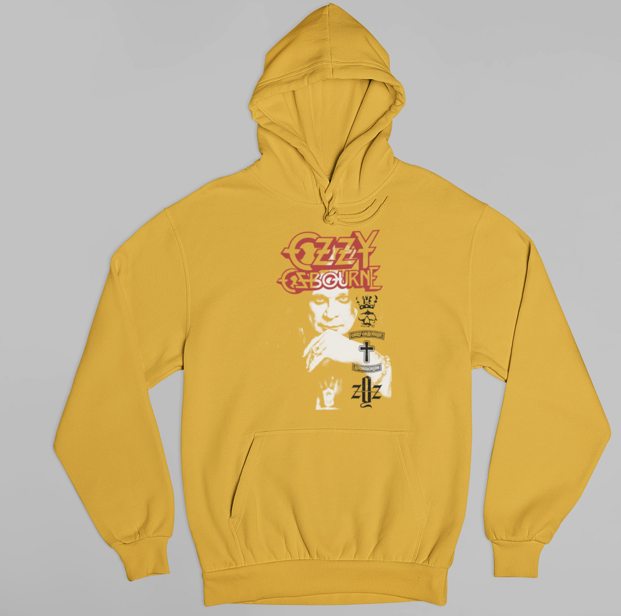 Stakes Ozzy Osbourne Holy Trinity Classic Hoodie Black