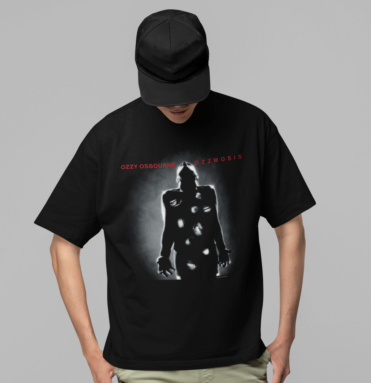 Stakes Ozzy Osbourne - Ozzmosis Jumbo Print T-Shirt Black