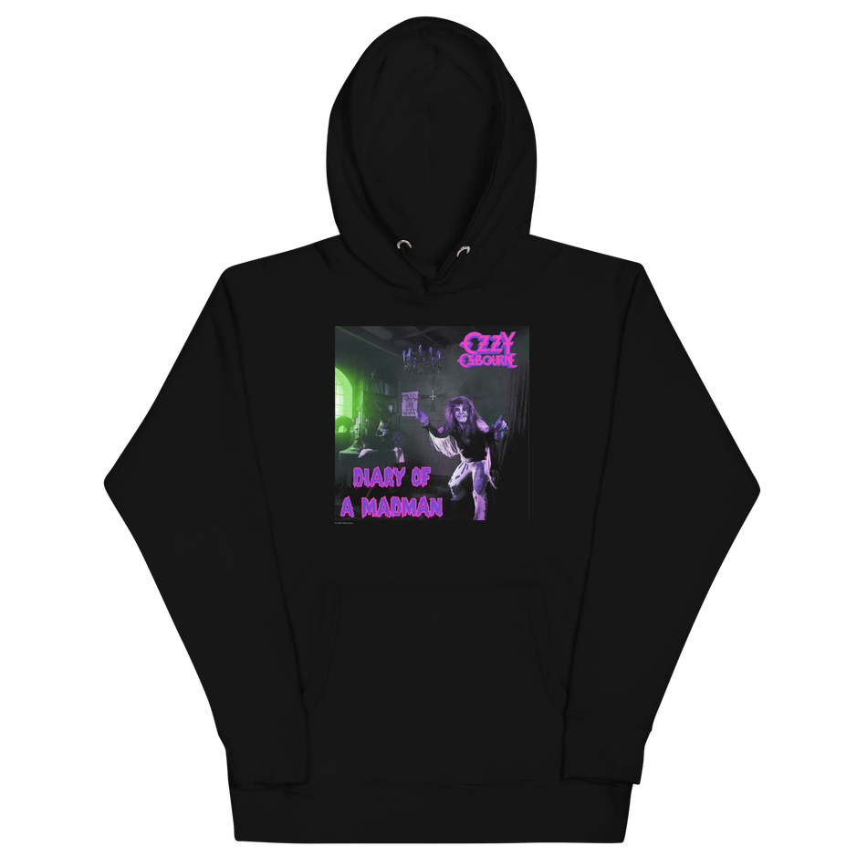 Stakes Ozzy Osbourne Purple Diary Classic Hoodie Black