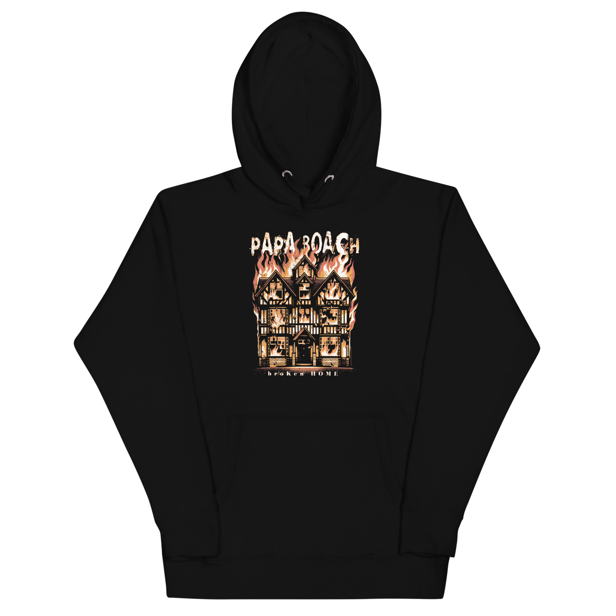 Stakes Papa Roach Broken Home Hoodie Black