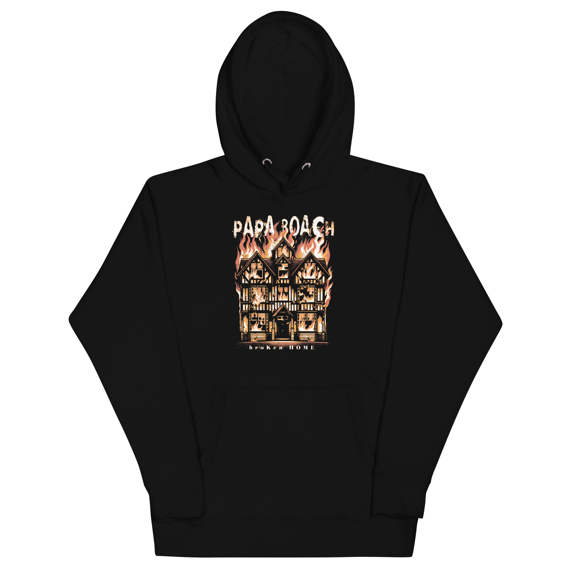 Stakes Papa Roach Broken Home Hoodie Black