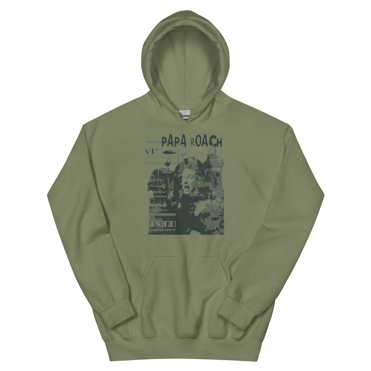 Stakes Papa Roach Last Resort Hoodie Sage